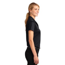 Sport Tek Micropique Polo (LST650) Black, L