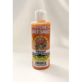Pro-Cure Trout Bait Sauce, 4 Ounce,Orange