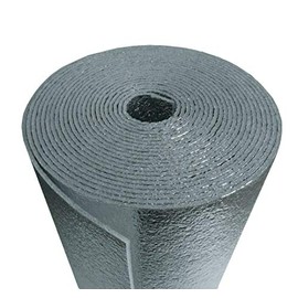 NASATEK Foam Core Pipe Duct Wrap Insulation Weatherization Energy Kit 16"x25'
