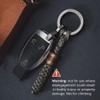 MecArmy Circle Keychain, Titanium Carabiner EDC Key Ring Clip, Anti-Lost