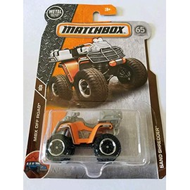 Matchbox 2018 MBX Off Road Sand Shredder (ATV) 120/125, Orange