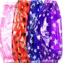 Healvian 8 Pairs Kitchen Arm Sleeves Covers,Women Oversleeve Arm Sleeve Protector,Waterproof Oversleeve Cleaning,Waterproof Oversleeves Covers with Star Pattern,Oilproof Oversleeves Protectors