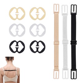 Pence & Moon Collective Anti-Slip Bra Strap Clips Racer back Bra Clips for Racer back, Bra strap holder Fits All Cup Sizes