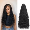 9 Packs Boho Box Braids Crochet Hair 24 Inch Pure