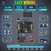 MICTUNING MICTUNING P1Y RGB 8 Gang Switch Panel with Remote