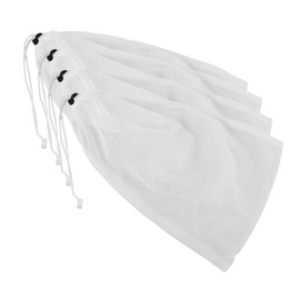 VICASKY 4pcs Pool Skimmer Filter Socks Fine Mesh Vacuum Net Bag with Pull Lock Design for Efficient Leaf Catching and Debris Removal Durable Pool Cleaning Accessory