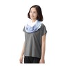 Selvin 100% Cotton Fluffy Gauze Fashionable Snood, Blue