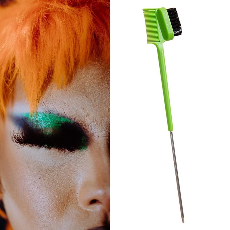 Ouxuefen Hair Edge Brush with Tail Comb - Double Sided