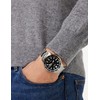 Lorus Men's Analogue Quartz Watch with Metal Strap RH355AX9, Black,