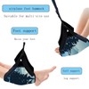 Yangbliss Airplane Foot Hammock for Plane Travel Ajustable Foot Rest