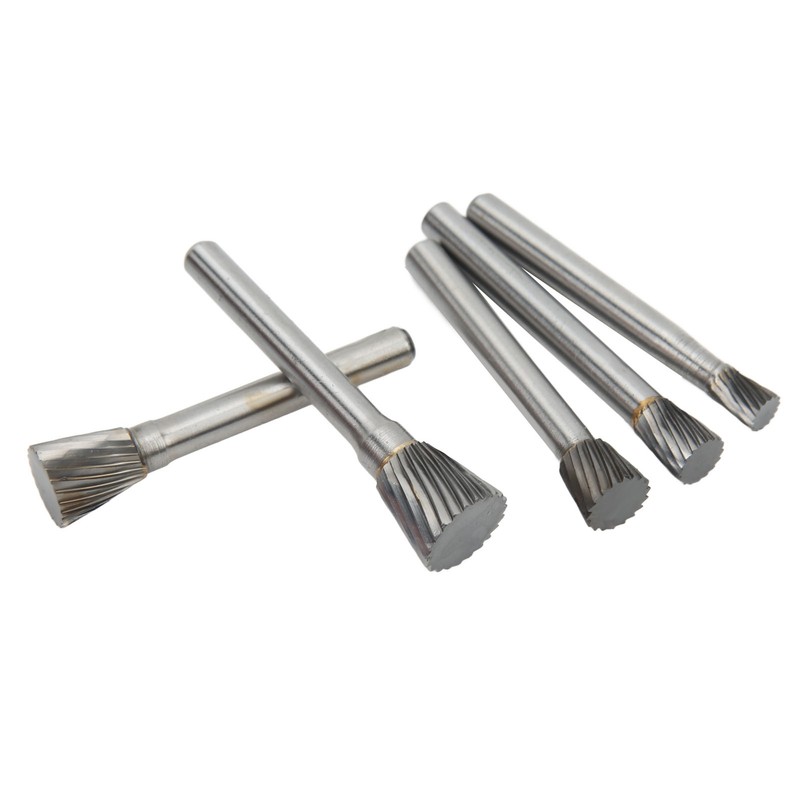 N Type Rotary Burr Set Single Cut 6mm Shank Carbide