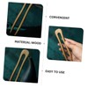 WOONEKY Green Sandalwood Hairpin Chinese Hair Sticks French Hair Pin