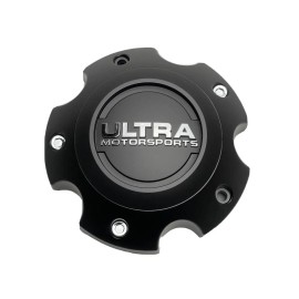 Ultra Motorsports Matte Black Wheel Center Cap 89-9750 C812201