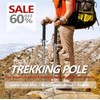 Multifunctional Trekking Pole: Sturdy, Safe & Comfortable for All Terrains