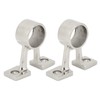2Pcs Marine Boat Hand Rail Fitting Center Support Bracket Stanchion