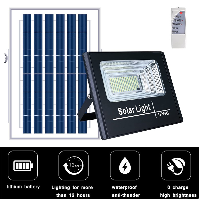 Uniontang UT Solar Outdoor Security Light - 87 LEDs, Equiv.