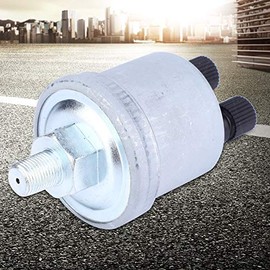Sensor de Presión de Aceite, Sensor de Presión de Aceite de Rosca 1/8-27 NPTF Sensor de Interruptor de Presión de Aceite de Motor Emisor para Medición Y Control VDO