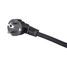 3 m Power Cable 3-Pin 10 A 250 V Cable AC Plug, Power Plug PC Computer Power Cable Standard Power Plug Straight, Power Cable 3-Pin Power Cord Powercon Plug for Stage Light or Kettle