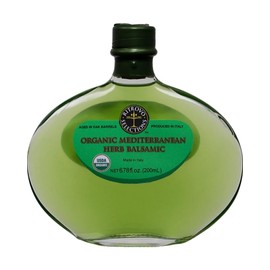 Ritrovo Selections Organic Green Mediterranean Herb Balsamic Vinegar by VR Aceti 6.78fl.oz. (200ml)