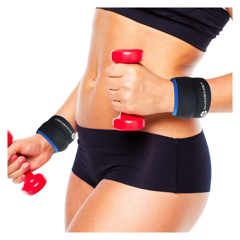 GYMENIST Wrist Weights Running Stylish Bracelet Weights (1 LB)