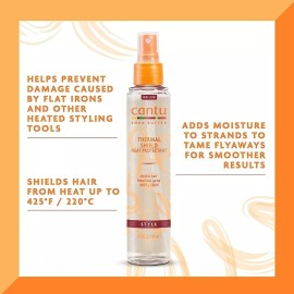 Cantu Protector De Calor Para Cabello, Manteca De Karite.