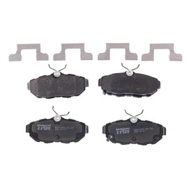 TRW Balatas Cerámicas Delanteras Y Traseras Compatible con FORD MUSTANG V6 3.7L de 2011 a 2014