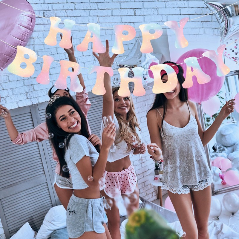 Colorful Happy Birthday Banner