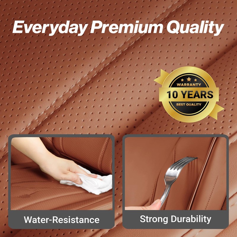 Coverland Custom Car Seat Covers Compatible with 2006-2020 Ford Fusion