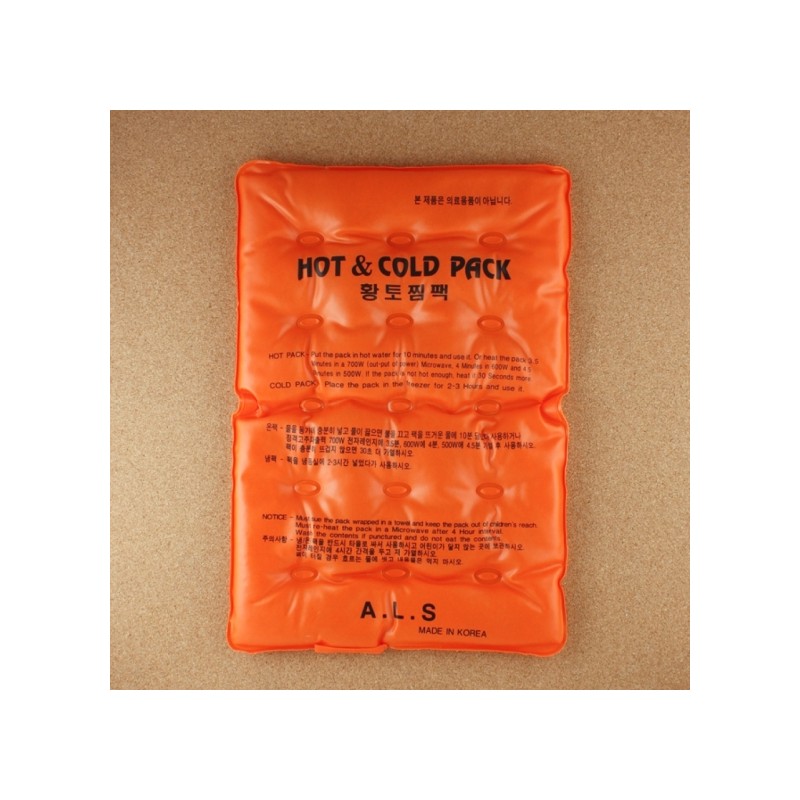Red clay cold/warm compress (large)