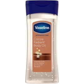 Vaseline - Aceite Corporal en Gel Cocoa Radiant (200 ml), Hidratación Profunda con Brillo Natural, Enriquecido con Cacao Puro