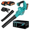ALSO GO 20V Leaf Blower Cordless, Electric Leaf Blowers with