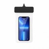Smartphone Crossbody Waterproof Pouch for Swimming & Water Activities 01. Slide Waterproof Pouch - White
