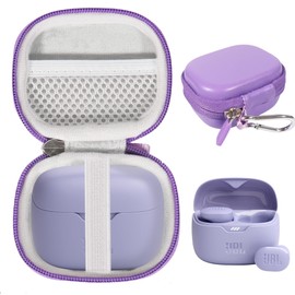 Alltravel Earbuds Case for Tune Buds - True Wireless Noise Cancelling Earbuds (Purple)