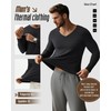 Baggyfly 3 Pack Men's Thermal Shirts Big and Tall Long
