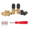 4Pcs 1/8" NPT Tank Valve, A.I.FORCE Air Compressor Tank Fill