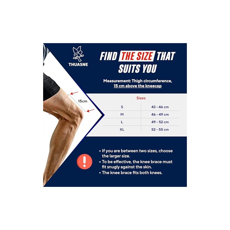 THUASNE Sport - Reinforced Ligament Knee Brace - Ligament Injuries,