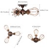 moonkist Vintage Ceiling Light Industrial Semi-Flush Mount Ceiling Light Metal