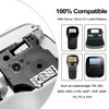 Lonitul 5P Compatible with DYMO Label Maker Refills D1 Clear/White
