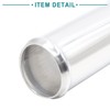 ACROPIX Car Intercooler, Intake Pipe, Straight Aluminum Alloy Tube, Outer