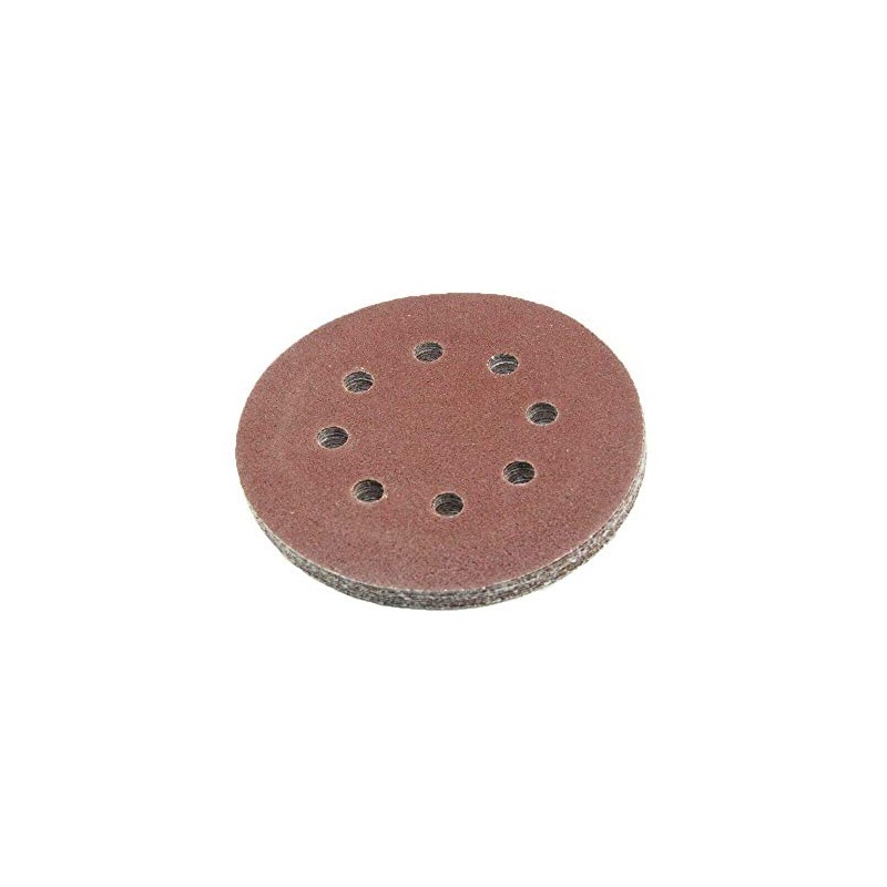Sanding Discs 125 mm Velcro 8 Holes Eccentric Sandpaper Sanding