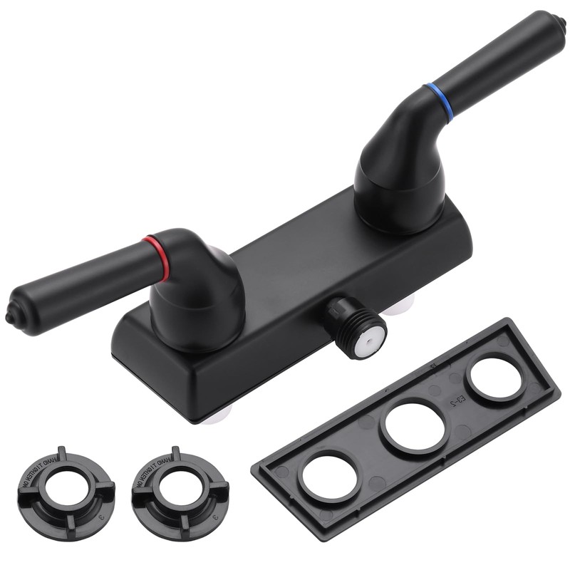 RV Shower Faucet, 4" RV Camper Shower Faucet Valve Diverter
