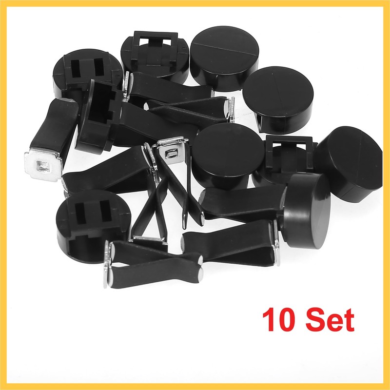 REPAIROCK 10 Set Square Head Car Air Vent Clip with