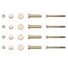Mower Anti Scalp Deck Wheel Kit Set of 4 Compatible