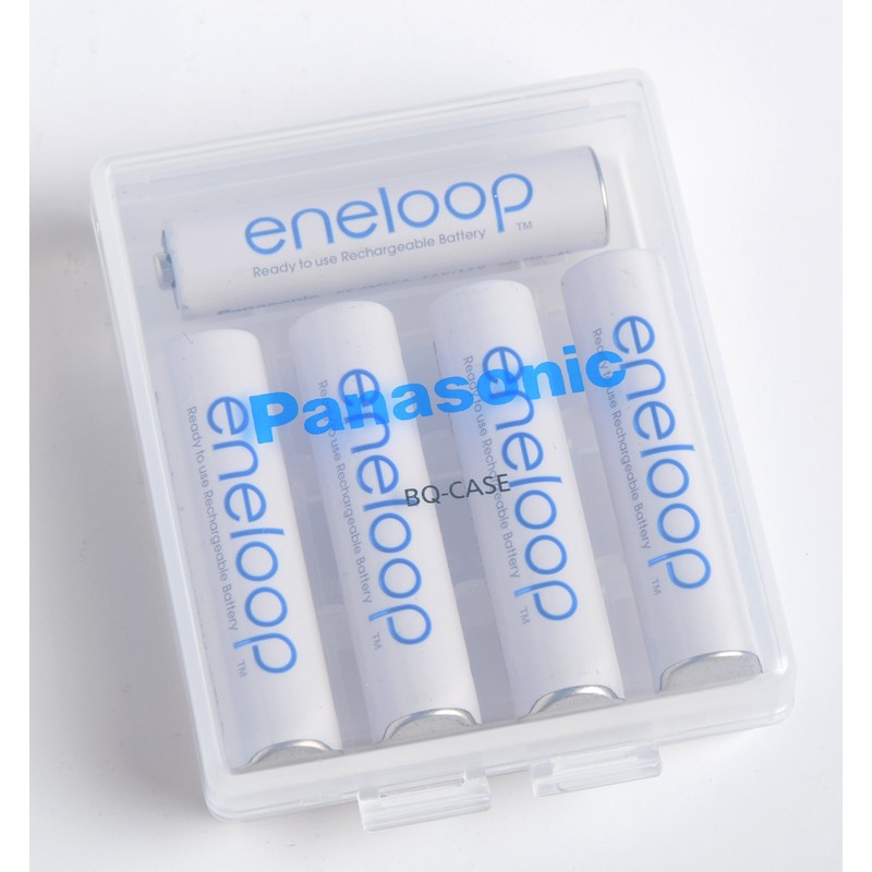 Eneloop Panasonic BQ-CASE2SA Battery Storage Cases with 4AA or 5AAA