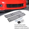 Lcojicep 4PCS Front Grill Mesh Grille Guard Compatible with Corvette
