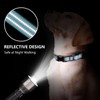 JOYEEIIOO Martingale Collar for Dogs, Reflective, Metal Buckle,Blue,M