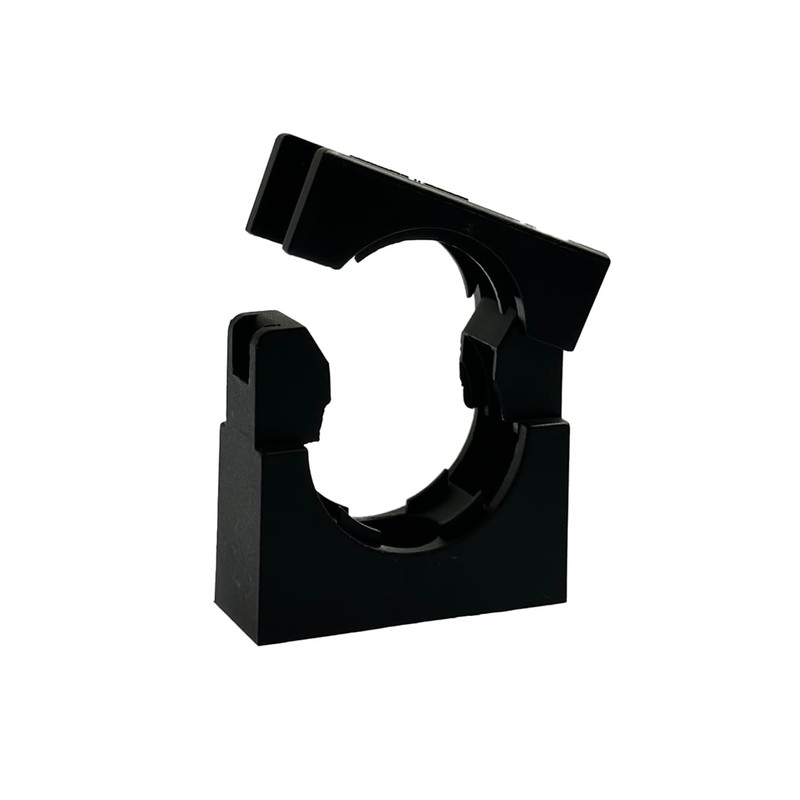 On1shelf® Pipe Bracket/Fixing Stent, Black, AD 13 mm (M13) (10)