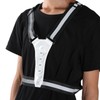 Elastic LED Adjustable Visibility Reflective Vest Gear Stripes for Outdoor