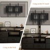 DrawXynth TV Stand with Mount for 32-75 Inch TVs, 47-inch