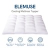 ELEMUSE Full XL Mattress Topper for Back Pain, Extra Thick